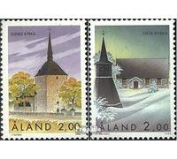 Finlandia - Aland 91,106 (Completa Edizione) MNH ** MNH 1994/95 Chiese (Francobolli per i Collezionisti) Cristianesimo