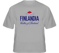 Finlandia Vodka Finland Drink Menst Shirt Grey 3XL