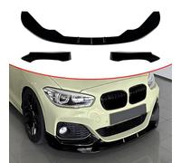 FINMOKAL Kit spoiler paraurti anteriore per auto, nero lucido, compatibile con BMW Serie 1 F20 F21 LCI M Sport 2015-2019