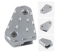 FINMOKAL Leva del freno posteriore in alluminio argentato per ingrandire il cuscinetto compatibile con Ducati Multistrada 950/950S 1200/1200S/1200 Enduro 1260