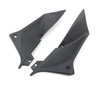 FINMOKAL Parte nera non verniciata della parte dell'inserto della carenatura della copertura del condotto dell'aria laterale per Yamaha YZF R1 2002-2003