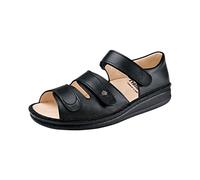 Finn Comfort Baltrum, Sandali con Cinturino alla Caviglia Unisex-Adulto, Nero, 41 EU