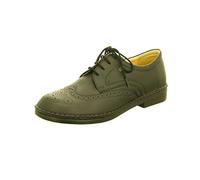 Finn Comfort Budapest, Scarpe Stringate Basse Brogue Uomo, Nero, 44.5 EU