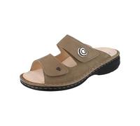 Finn Comfort Colina - Ciabatte da donna in pelle nabuk beige, beige., 41 EU Larga
