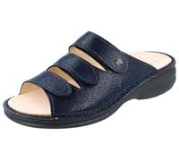 Finn Comfort Colore Limitato Hellas Donna Pantolette Nightblue Pelle liscia, Blu, 41 EU Larga