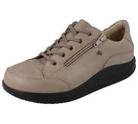 Finn Comfort FINNAMIC Hachiouji - Scarpe stringate da donna, in pelle liscia beige, beige., 43 1/3 EU Larga