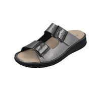 Finn Comfort FINNCO Cayman Soft - Ciabatte da donna in acciaio, grigio., 40 EU Larga
