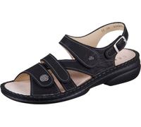 Finn Comfort Gomera 2562-816393 Astor - Sandali in nabuk nero, Nero , 37 EU