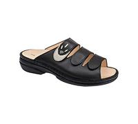 Finn Comfort Kos, Ciabatte Donna, Nero Gelsomino, 36 EU