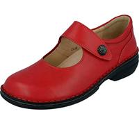 Finn Comfort Laval, Scarpe Mary Jane Donna, Rosso Campari Arena, 42 EU