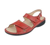 Finn Comfort Linosa Sandalo da donna, Colore: rosso, 41 EU