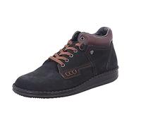 Finn Comfort Linz Scarpe Unisex Nero Pelle (Nubuk/Nevada), Nero Nero Marrone, 44 EU