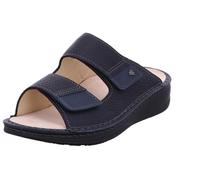 Finn Comfort Pantofole da uomo Psara blu, Navy Marine, 44 EU Larga