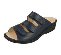 Finn Comfort Pisa, Ciabatte Donna, Blu, 38 EU