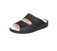 Finn Comfort Riad, Unisex, per adulti, Sandali a punta aperta, Nero (Nero), 42 EU