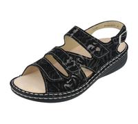 Finn Comfort, Sandali da donna Praia, Nero , 40 EU Larga