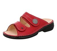 Finn Comfort Sansibar, Pantofole Donna, Colore: Rosso, 41 EU
