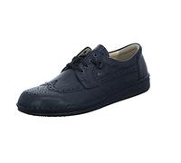 Finn Comfort York - Scarpe brogue da uomo, Nero (Black - Schwarz (Schwarz Togo)), 47 EU