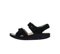 Finn Comfort Yuma, Sandali con Cinturino alla Caviglia Donna, Nero Nero Oliva, 42 EU