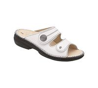 Finn Comfort Zanzibar, Sandali con Tacco Donna, Bianco, 39 EU