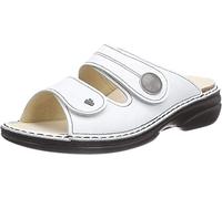 Finn Comfort Zanzibar, Sandali con Tacco Donna, Bianco, 42 EU