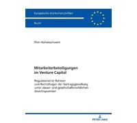 Finn Hohenschwert Mitarbeiterbeteiligungen im Venture Capital (Tascabile)