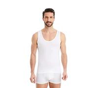 FINN Maglietta Intima Business Uomo Senza Maniche - Maglia Sottogiacca in Originale Tessuto Lenzing® Modal - La Canottiera Perfetta sotto Camicia e Abito Bianco 4XL
