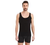 FINN Maglietta Intima Business Uomo Senza Maniche - Maglia Sottogiacca in Originale Tessuto Lenzing® Modal - La Canottiera Perfetta sotto Camicia e Abito Nero XXL