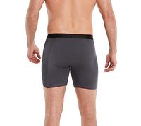 FINN Mutande Anti-Sudore da Uomo con Protezione Garantita Contro Macchie di Sudore e odori - Boxer antisudore per Una Forte Traspirazione sul Sedere - in Tessuto Lenzing® Modal Grigio M