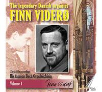 Finn Viderø Finn Viderø: The Legendary Danish Organist - Volume 1 (CD) Album