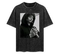 Finn Wolfhard Unisex Tee Shirt Men's Black T-Shirt S