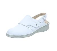 FinnComfort, Assuan Weiss Nappa Pelle Clogs Donna 40 EU