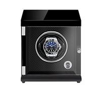 Finner Overhing Watch Winders - Wasker Orologio per orologio meccanico di orologio meccanico ricaricabile con orologio automatico verticale cassetta di avvolgimento con luce a LED sensibile alla luce