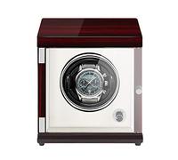 Finner Overhing Watch Winders - Wook Watch Orologio per orologio per orologio meccanico ricaricabile con orologio verticale di orologio automatico con luce a LED sensibile alla luce silenziosa e ben
