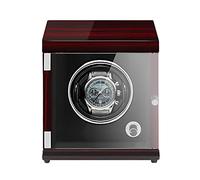 Finner Overhing Watch Winders - Wook Watch Orologio per orologio per orologio meccanico ricaricabile con orologio verticale di orologio automatico con luce a LED sensibile alla luce silenziosa e ben