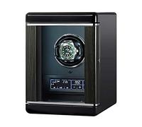 Finner Winding Box Orologi Orologi - Luxury Smart Watch Winder Automatico Meccanico Meccanico Scapacela Shaker con Impronta Digitale Orologi Orologi Organizzatore del Display Rotazione Organizzatore
