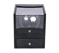 Finner Winding Box Watch Winder - Electric Luxury Watch Shaker 2+2 Display Orologio meccanico Orologio Cariner automatico Motore Torna Collezione di avvolgimento della Collezione Household Household