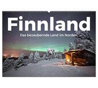 Finnland - Das bezaubernde Land im Norden. (Wandkalender 2026 DIN A2 quer), CALVENDO Monatskalender: Begleiten Sie uns auf eine unglaubliche Entdeckungsreise nach Finnland.