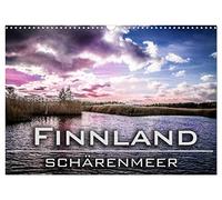 Finnland Schärenmeer (Wandkalender 2026 DIN A3 quer), CALVENDO Monatskalender: Die Südwestküste Finnlands ist die Heimat des Schärenmeers. Das ... mit hunderten Schären und Klippen durchsetzt.