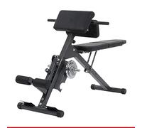 Finnlo 3869 Ab&Back Trainer Panca per Addominali e Dorsali, colore: Nero (schwarz) [Importato da Germania]