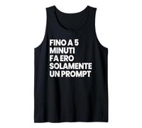 FINO A 5 MINUTI FA ERO SOLAMENTE UN PROMPT DIVERTENTE AI IA Canotta