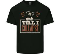 Fino A I Collapse Gym Training Bodybuilding T-Shirt Ragazzi Ragazze