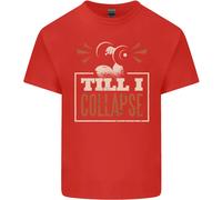 Fino A I Collapse Gym Training Bodybuilding T-Shirt Ragazzi Ragazze