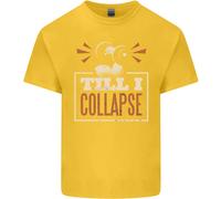 Fino A I Collapse Gym Training Bodybuilding T-Shirt Ragazzi Ragazze