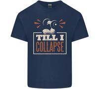 Fino A I Collapse Gym Training Bodybuilding T-Shirt Ragazzi Ragazze