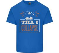 Fino A I Collapse Gym Training Bodybuilding T-Shirt Ragazzi Ragazze