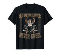 Fino a Quando Il Valhalla Non inginocchia mai Raabe Maglietta