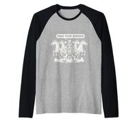 Fino a Quando Le Mucche tornano a casa, Divertimento per Bambini e Insegnanti Maglia con Maniche Raglan