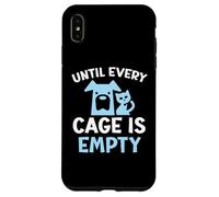 Fino a quando ogni gabbia è vuota Diritti degli animali salvatori animali Custodia per iPhone XS Max