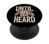 Fino a quando tutti hanno sentito gioiosa fede cristiana Gesù Cristo PopSockets PopGrip Adesivo